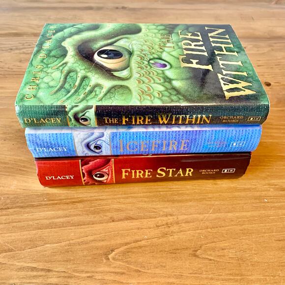 The Last Dragon Chronicles Lot Set Books 1-3 Chris D'Lacey Hardcover 1st Ed - Picture 9 of 16